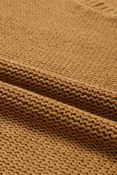 Round Neck Long Sleeve Sweater