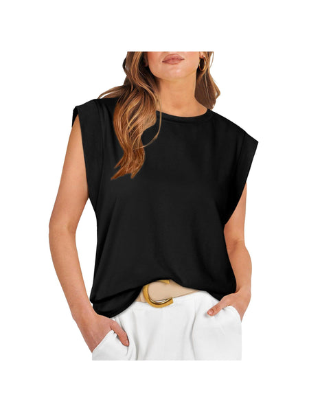 Round neck raglan patchwork striped casual T-shirt top