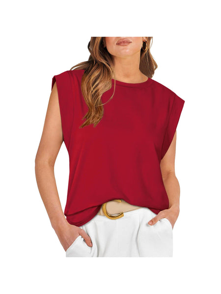 Round neck raglan patchwork striped casual T-shirt top