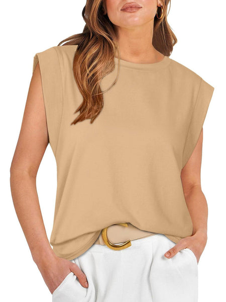 Round neck raglan patchwork striped casual T-shirt top