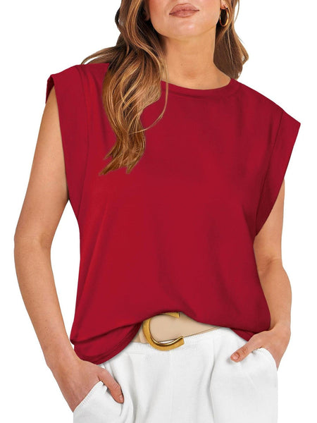 Round neck raglan patchwork striped casual T-shirt top