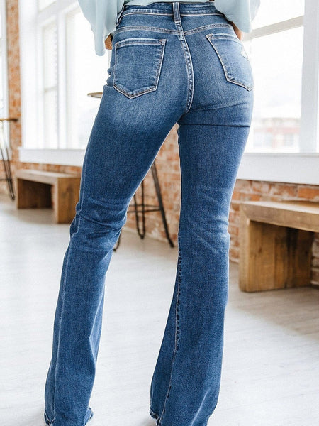 Ultimate Comfort High Stretch Bootcut Chic Denim Jeans