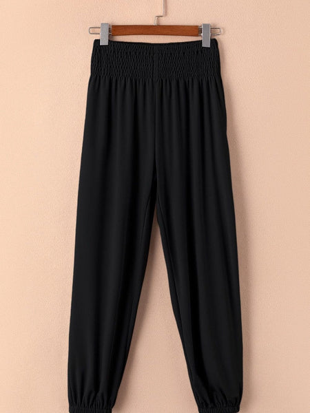 Versatile Women's Solid Loose Jogger Sweatpants for Fall & Winter