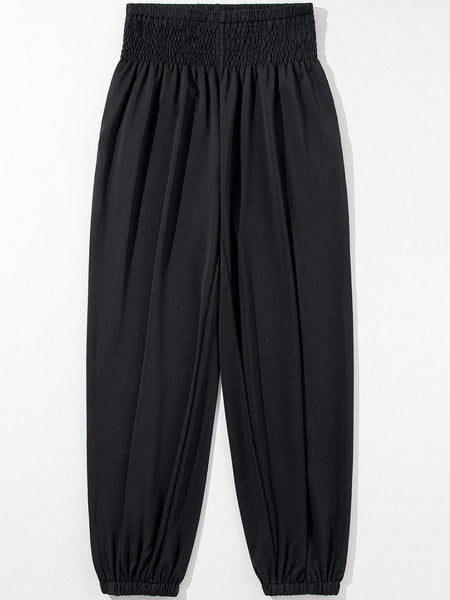 Versatile Women's Solid Loose Jogger Sweatpants for Fall & Winter
