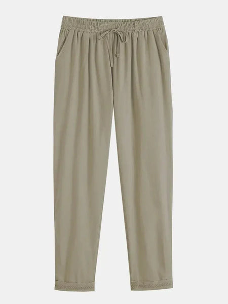 Bohemian Style Linen Pants