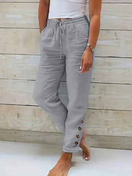 Bohemian Style Linen Pants