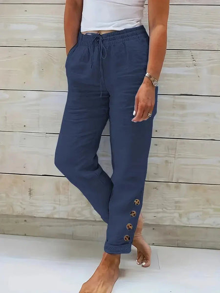 Bohemian Style Linen Pants
