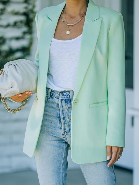 Women's Slim Fit Professional Women's Blazers with Long Sleeve and Elegant Design