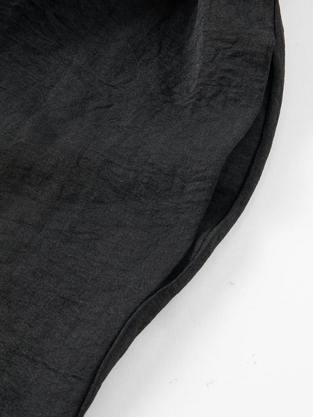 Smocked Black Sleeveless Summer Romper with Pockets