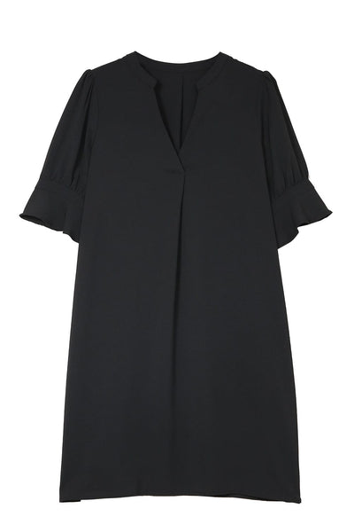 Women's Half Sleeve Mini Dress made for easy styling and wardrobe coordination, with premium-like structure and finish.