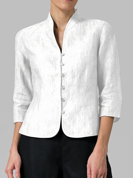 Casual Cotton Linen Shirt
