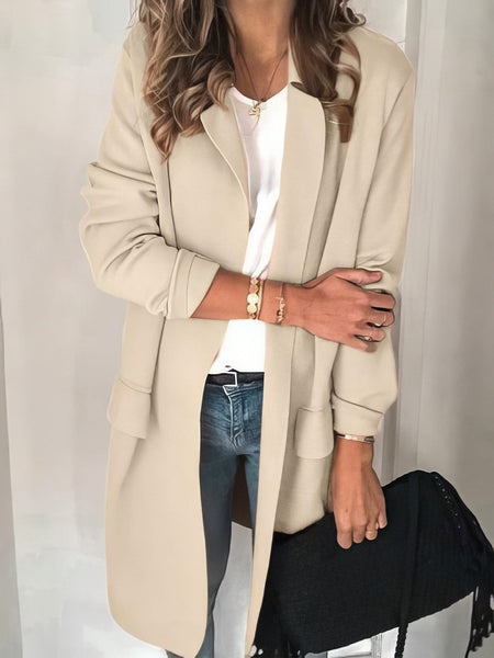 Women's Long Sleeve Blazer for Business Casual