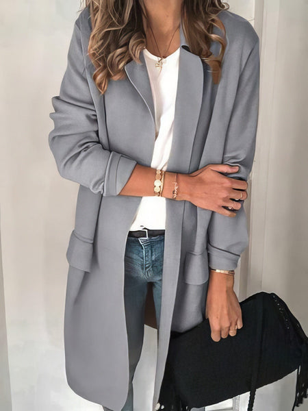 Women's Long Sleeve Blazer for Business Casual