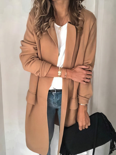 Women's Long Sleeve Blazer for Business Casual