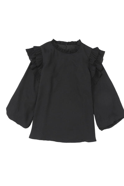 Women's Trendy Ruffle Top in Blouses & Shirts