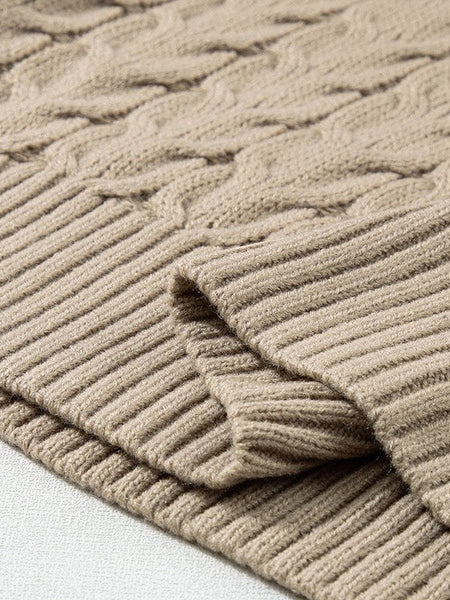 Stylish Textured Women'S Sweater With Loose Fit