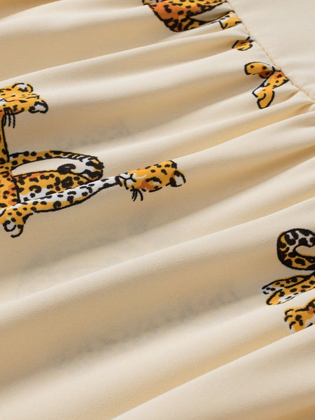 Cheetah Print Shirt