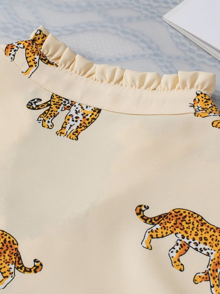 Cheetah Print Shirt