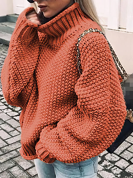 Oversized Turtleneck Sweater