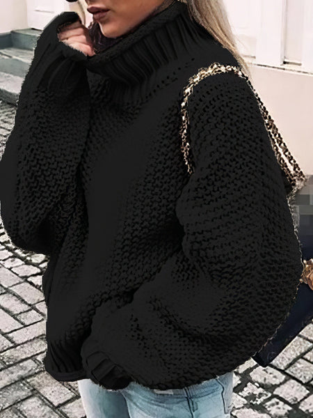 Oversized Turtleneck Sweater