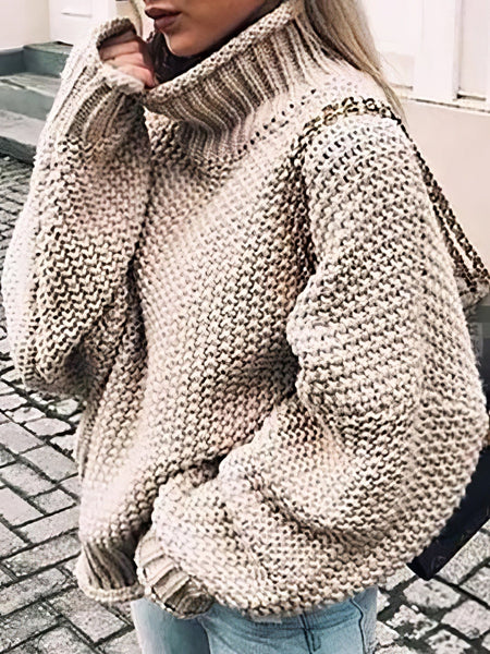 Oversized Turtleneck Sweater