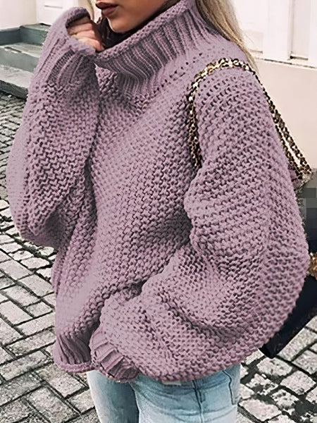Oversized Turtleneck Sweater