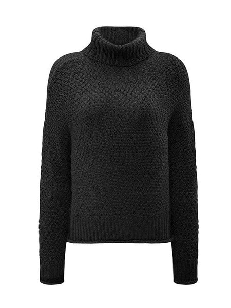 Women's Chunky Knit Turtleneck Pullover in Sweaters