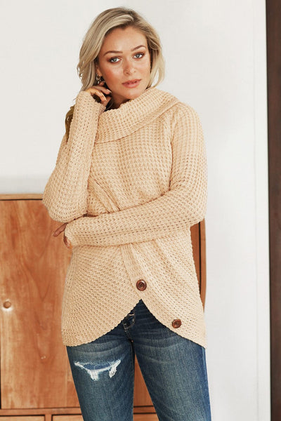Oversized Turtleneck Sweater