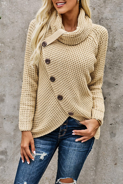 Oversized Turtleneck Sweater