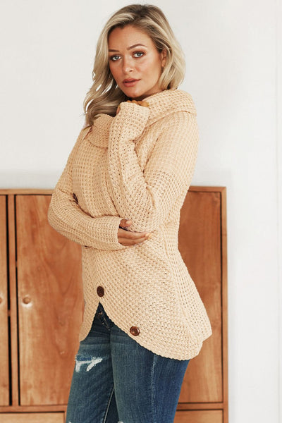 Oversized Turtleneck Sweater