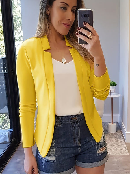 Women's Lightweight Blazer for Women made for easy styling and wardrobe coordination, with premium-like structure and finish.