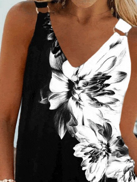 Women's Cross-Front Sleeveless Tank in Tank Tops
