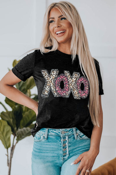 Tops Owl Print Crew Neck Sleeveless Tank Top