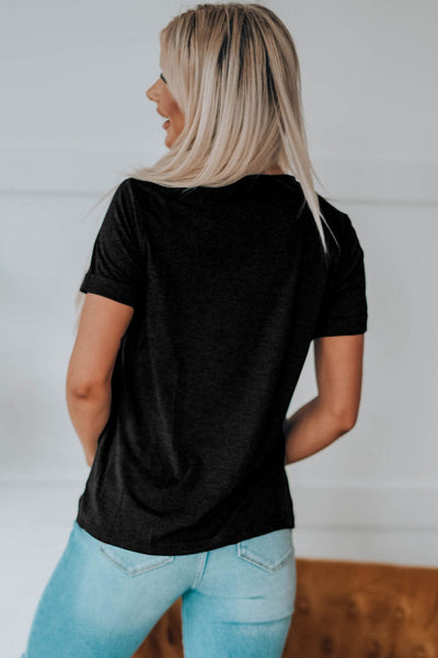 Tops Owl Print Crew Neck Sleeveless Tank Top