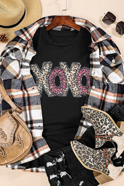 Tops Owl Print Crew Neck Sleeveless Tank Top