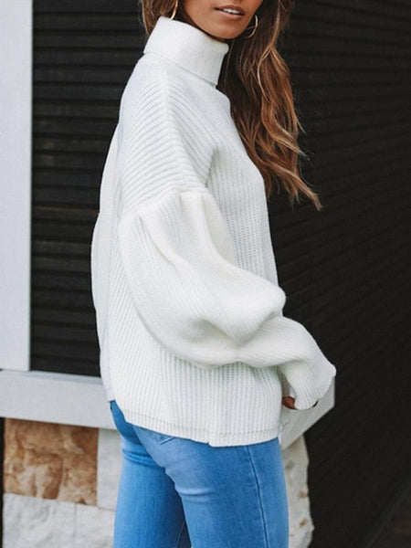 Christmas Turtleneck Knit Sweater