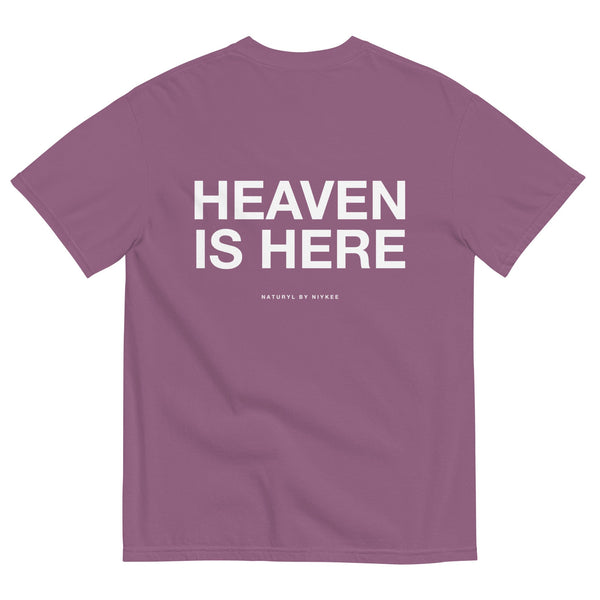 NATURYL Heaven Is Here Unisex Heavyweight T-Shirt