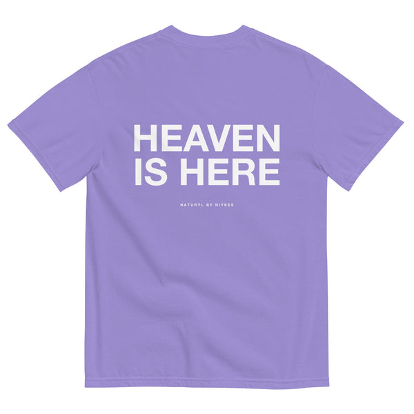 NATURYL Heaven Is Here Unisex Heavyweight T-Shirt