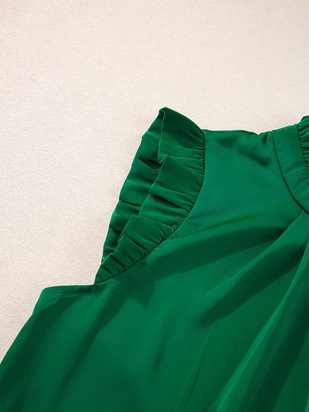 Stylish One Shoulder Form-Fitting Swing Dress