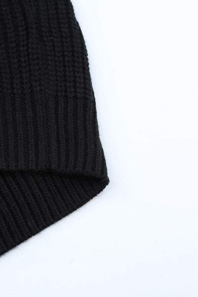 Women's Open-Front Cable Knit Longline Cardigan Coat