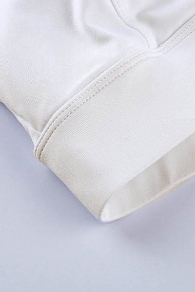 Stylish Pure Color Nylon Bandeau Top for Women - Ideal Comfort and Fashion for Warm Seasons