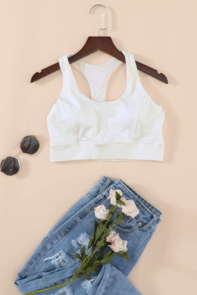 Stylish Pure Color Nylon Bandeau Top for Women - Ideal Comfort and Fashion for Warm Seasons
