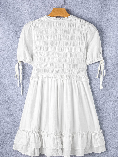 Women's Dresses V-Neck Lace Mesh Irregular Dress