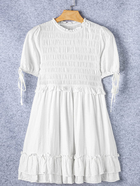 Women's Dresses V-Neck Lace Mesh Irregular Dress