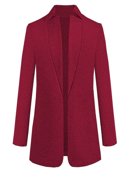 Women's Black Blue Gray Long Coat for Casual Daily and Valentine's Day with practical styling and dependable silhouette control.