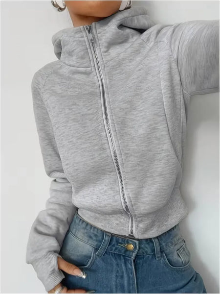 Women's Casual Sport Hooded Sweatshirt