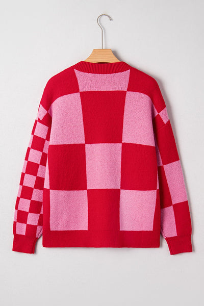 women's cozy women's tartan plaid cardigan sweater - stylish fall and winter layering essential for effortless chic looks with practical styling and