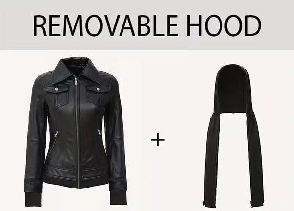 Women's Detachable Hooded Jacket