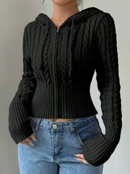 Women's Full Zip Hooded Sweatshirt