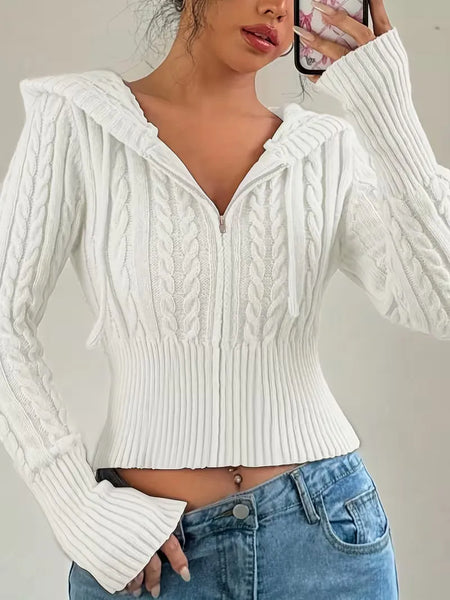 Women's Full Zip Hooded Sweatshirt